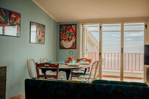 Sea View Penthouse with Terrace — 4-Star Luxury Hotel in Marina Di Gioiosa Ionica, Italy