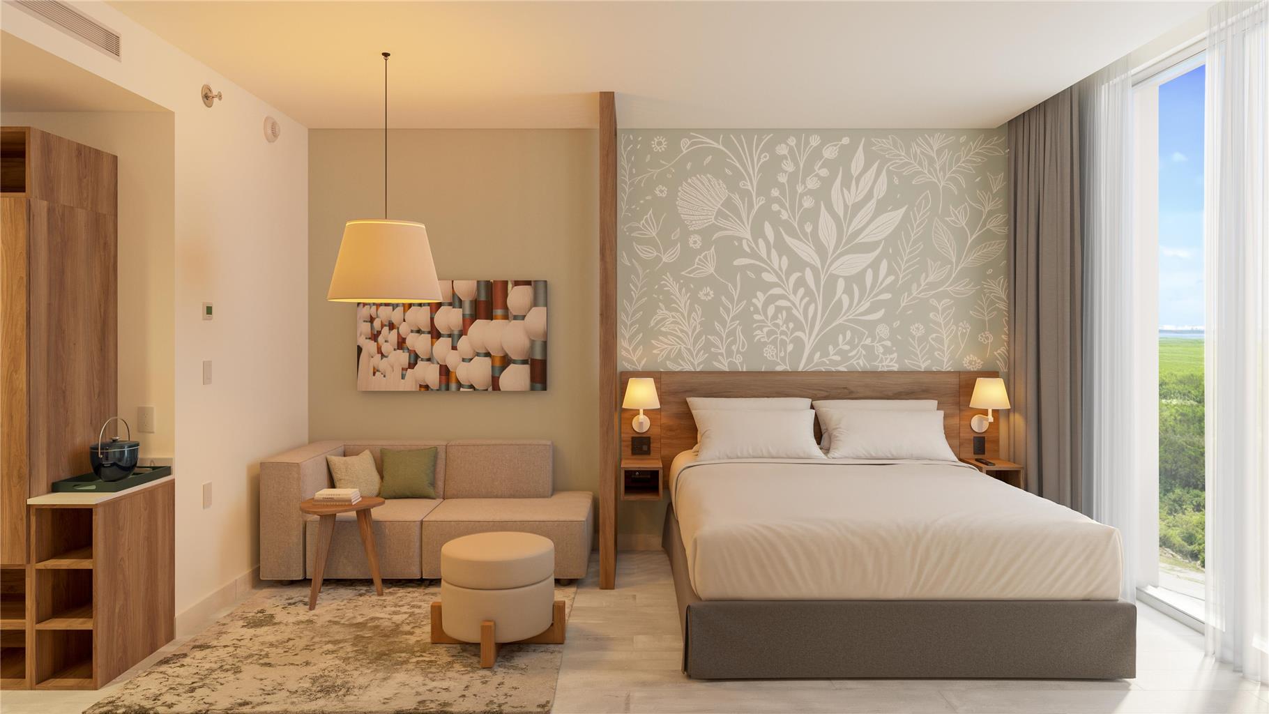 Rendering of Guestroom