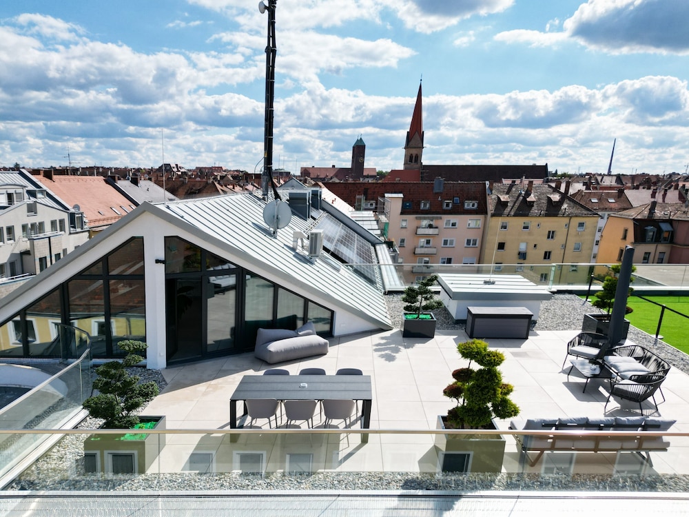 THE Penthouse at Eco Smart Apartments — 4-Star Luxury Hotel in Nuernberg, Germany