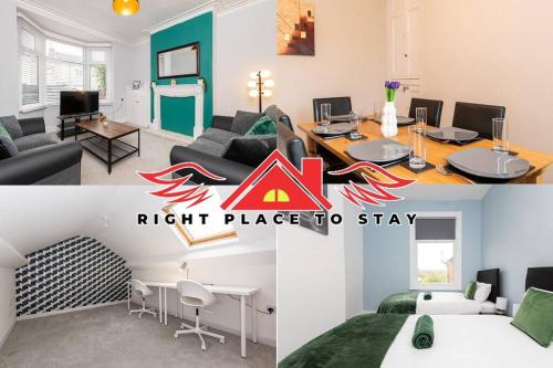Family Friendly 3 Bed Home in Central Location with Garden & Parking — 4-Star Luxury Hotel in Darlington, United Kingdom