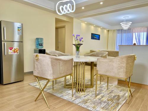Luxury Elegant Furnished Apartment With Children Playing Ground Relaxing Rooftop With Amazing City Views Ample Parking Space And Proximity To Major Shopping Malls