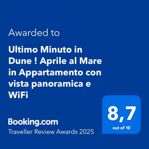 Pasqua 2026 già disponibile Dune Home in una Fantastica soluzione con vista mare dalla veranda — 4-Star Luxury Hotel in Alcamo, Italy