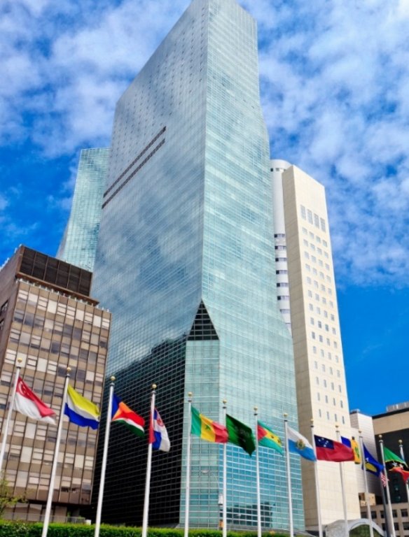 West Tower at One UN New York in New York City, United States