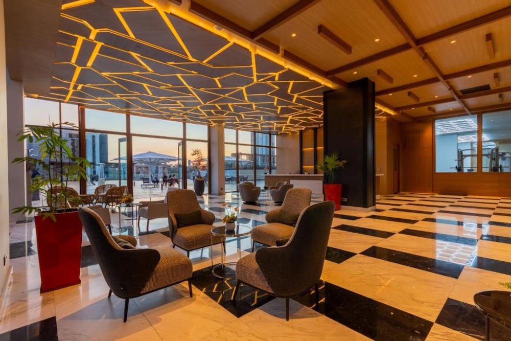 Lobby sitting area