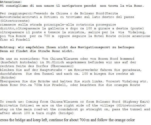 Boutique Hotel Pradell in Ortisei, Italy