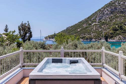Limnonari Veranda room in Skopelos, Greece