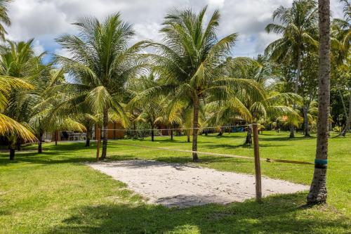 Bangalô pé na areia com serviço incluído no Eco Resort Carneiros in Tamandare, Brasil