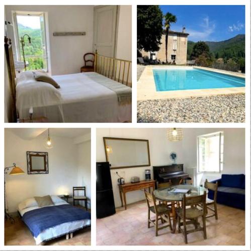 EcoVacances à la Ferme Le Pouget Le Studio in Saint-Jean-Du-Gard, France