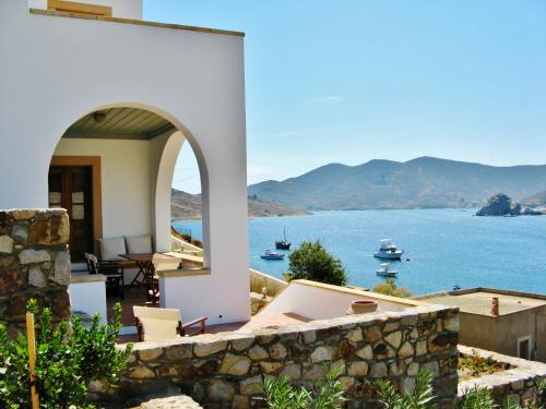 Patmos Houses in Patmos, Greece