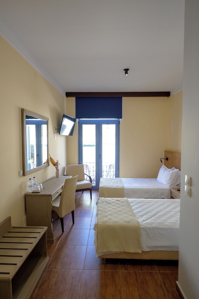 Alley Rooms in Mytilene, Greece