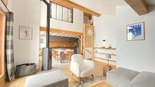 La Bergerie 10 12 Personnes Au Pied Des Pistes A Montalbert — Aime