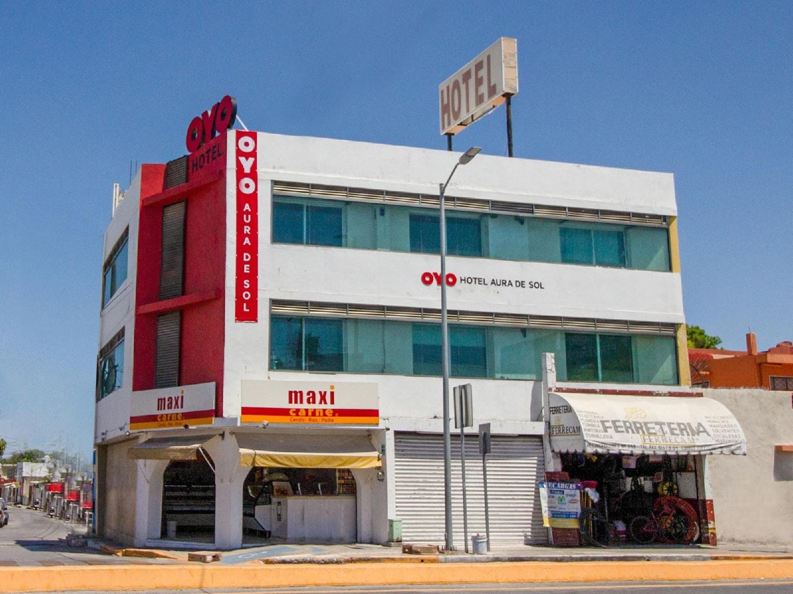 Hotel Puesta de Sol calle cuba in Campeche, Mexico