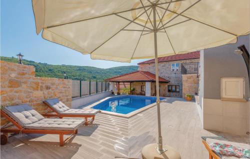 Beautiful Home In Krivodol With Wifi — 4-Star Luxury Hotel in Podbablje, Croatia