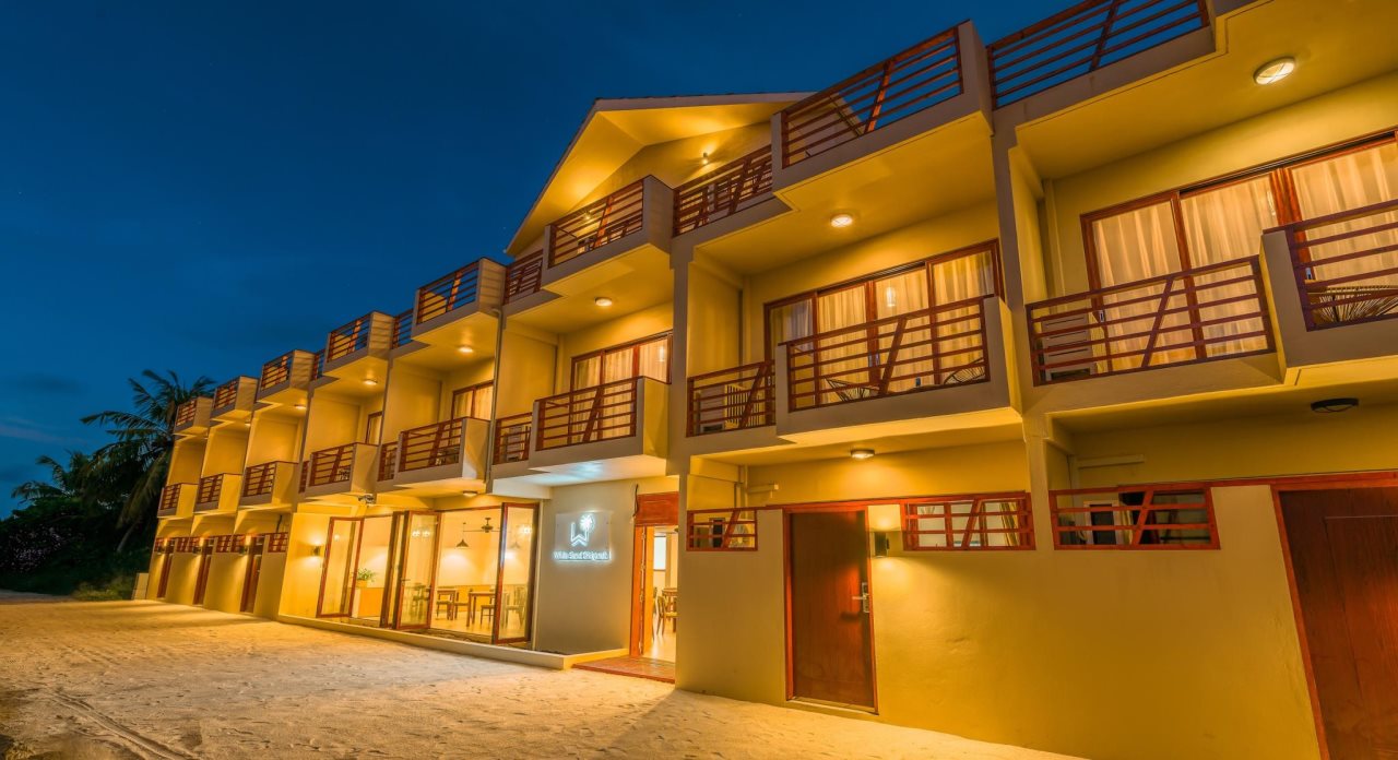 White Sand Dhigurah in Dhigurah, Maldives