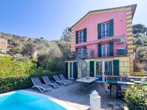 Villa Rosa — 4-Star Luxury Hotel in Camogli, Italy