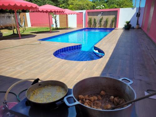 Sobrado Rosa Local lindo e tranquilo ideal para familias perto do Parque Novo Mato Grosso in Cuiaba, Brasil