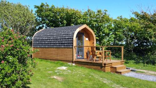 Sea and Mountain View Luxury Glamping Pods Heated in Holyhead, United Kingdom