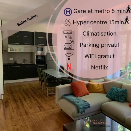 L'elegance du Midi Climatisation Reversible - last minute hotel in Toulouse
