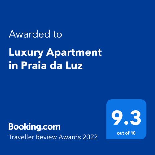 Luxury Holiday 2 bedroom Apartment Praia da Luz — 4-Star Luxury Hotel in Luz, Portugal