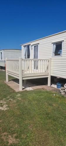 Peaces caravan 8 berth on coral beach in Ingoldmells, United Kingdom