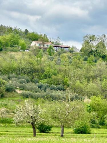 Magical Villa Glavini with privacy & stunning panoramic views — 4-Star Luxury Hotel in Cerovlje, Croatia
