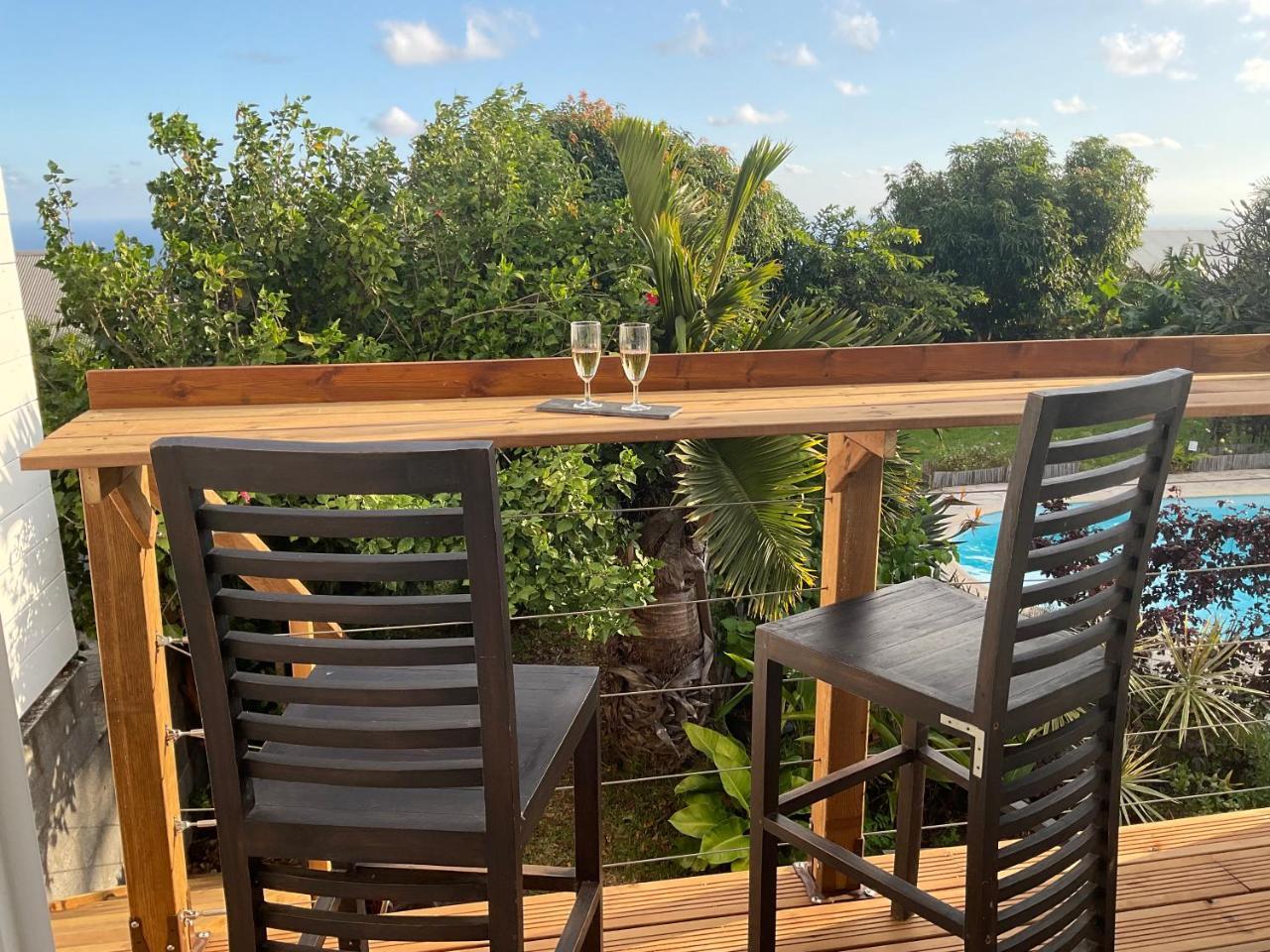 Lhibiscus rouge in Saint-Leu, Réunion