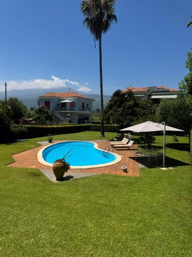 Green paradise with Etna view in Mascali, Italy