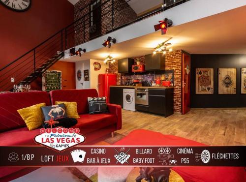 Loft Las Vegas Games Casino Babyfoot Bar A Jeux — Saint Etienne