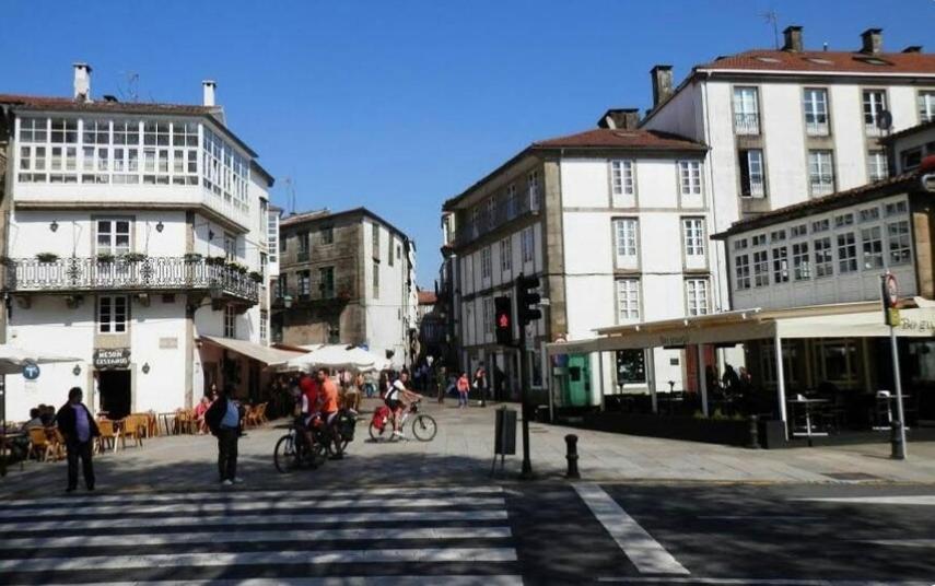 Alameda Park in Santiago De Compostela, Spain