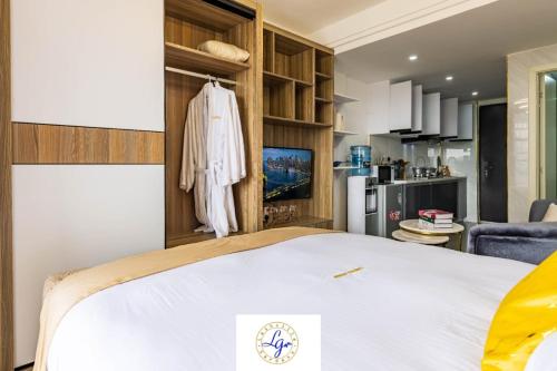 Classy Studio Apartment In Kilimani With Fully Equipped Gym And Balcony Which Breathtaking City Views