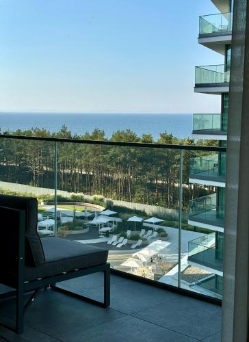 Wave Beach Style Studio Sea View — 4-Star Luxury Hotel in Miedzyzdroje, Poland