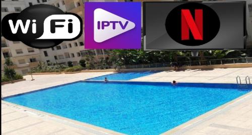 Large appartement T3 piscine au coeur d'Agadir — 4-Star Luxury Hotel in Agadir, Morocco
