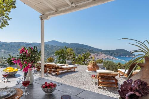 Bleu & Vert in Skopelos, Greece