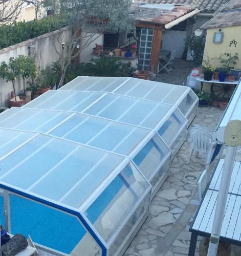 Studio in Lunel viel With Pool Access Enclosed Garden and Wifi 10 km From the Beach — 4-Star Luxury Hotel in Lunel-Viel, France