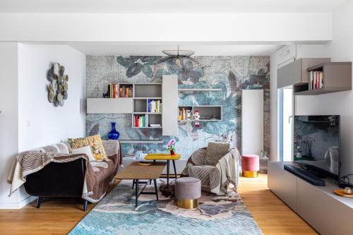 Guestready Chic Cocoon With A Balcony — Suresnes