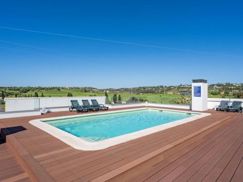 Rooftop pool balcony and AC #1965 — 4-Star Luxury Hotel in Lagos, Portugal