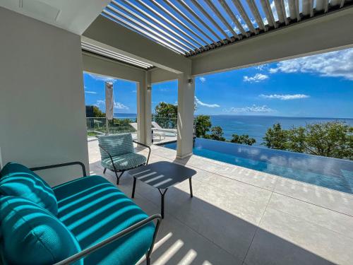 Villa GEM HORIZON Astérias vue sur mer panoramique — 4-Star Luxury Hotel in Saint-Francois, Guadeloupe