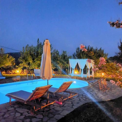 Villa Nafplion private pool garden bbq 5' sea — 4-Star Luxury Hotel in Nafplio, Greece