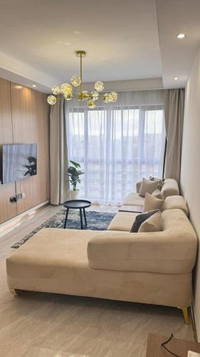 Beautifully one bedroom apartment with heated swimming pool fully equipped gym ample parking space child playground and a relaxing rooftop with breathtaking views