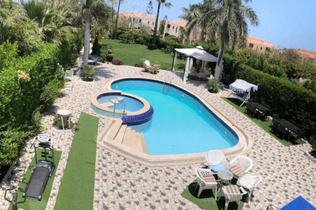 Villa Marina 5 With Private Pool — 4-Star Luxury Hotel in Al `Alamayn, Egypt