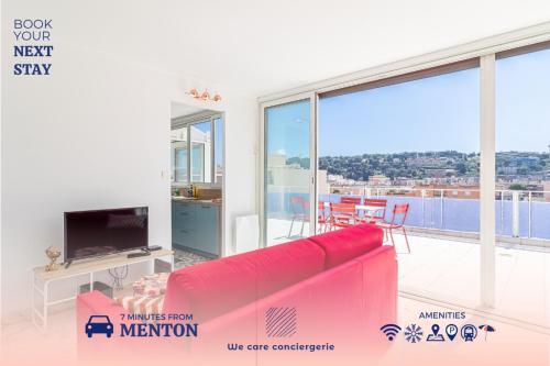 Superb Rooftop Roquebrune Parking — hotel in Roquebrune-Cap-Martin