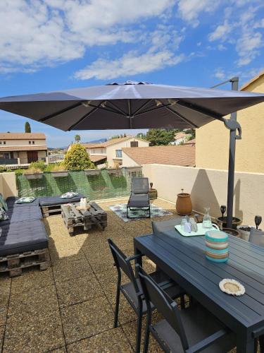 Evasion a Carqueiranne Animal Ok & Terrasse in Carqueiranne, France