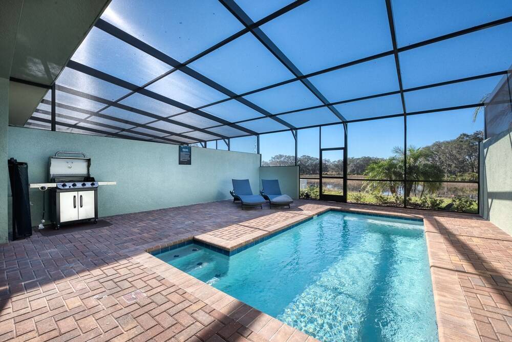 Magic Retreat Near Disney Sleeps 12 Private Pool Sol101 - photo 27
