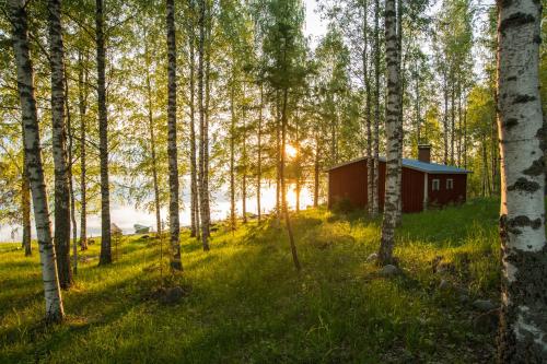 Resort Naaranlahti Cottages in Savonlinna, Finland