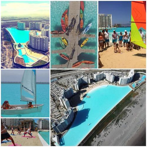 Departamento Frente Al Mar En Resort Laguna Del Mar 7P in La Serena, Chile