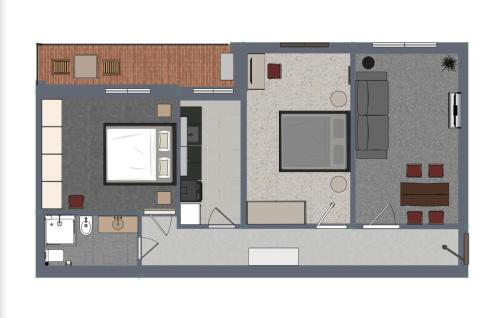Nox Romana Apartments Policlinico Gemelli Threeroom Apt with Balcony — 4-Star Luxury Hotel in Rome, Italy