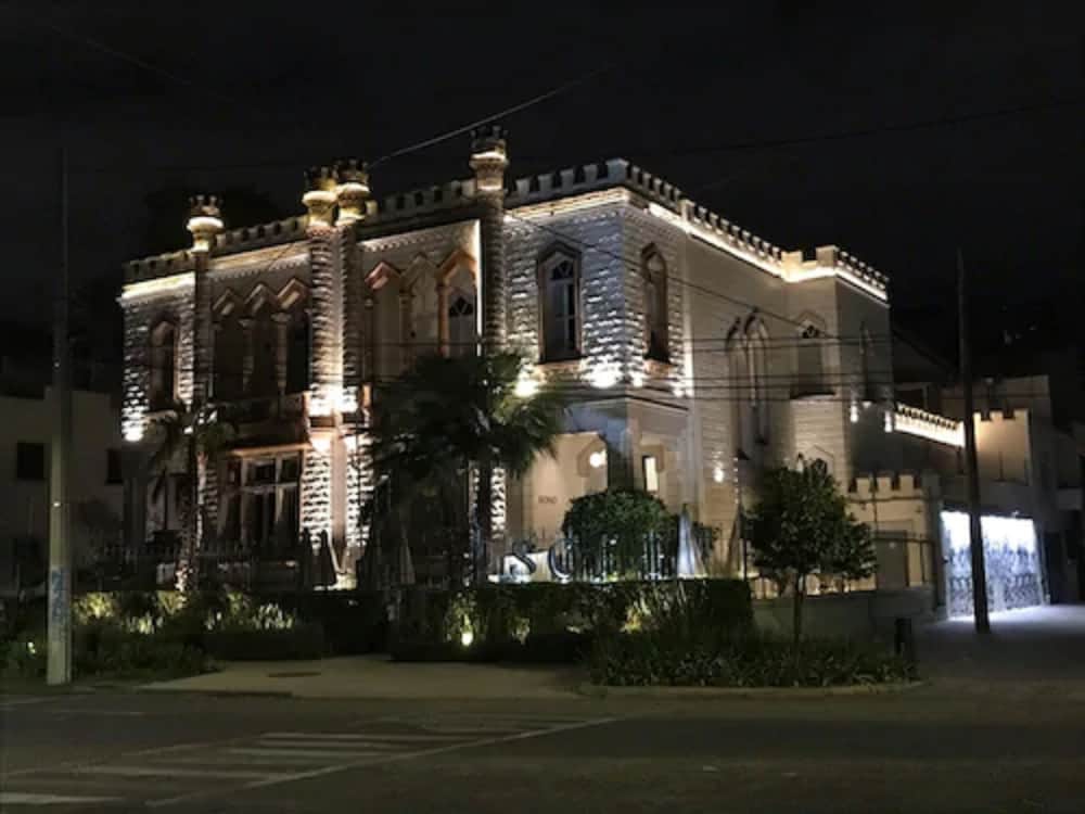 Front of property - evening/night