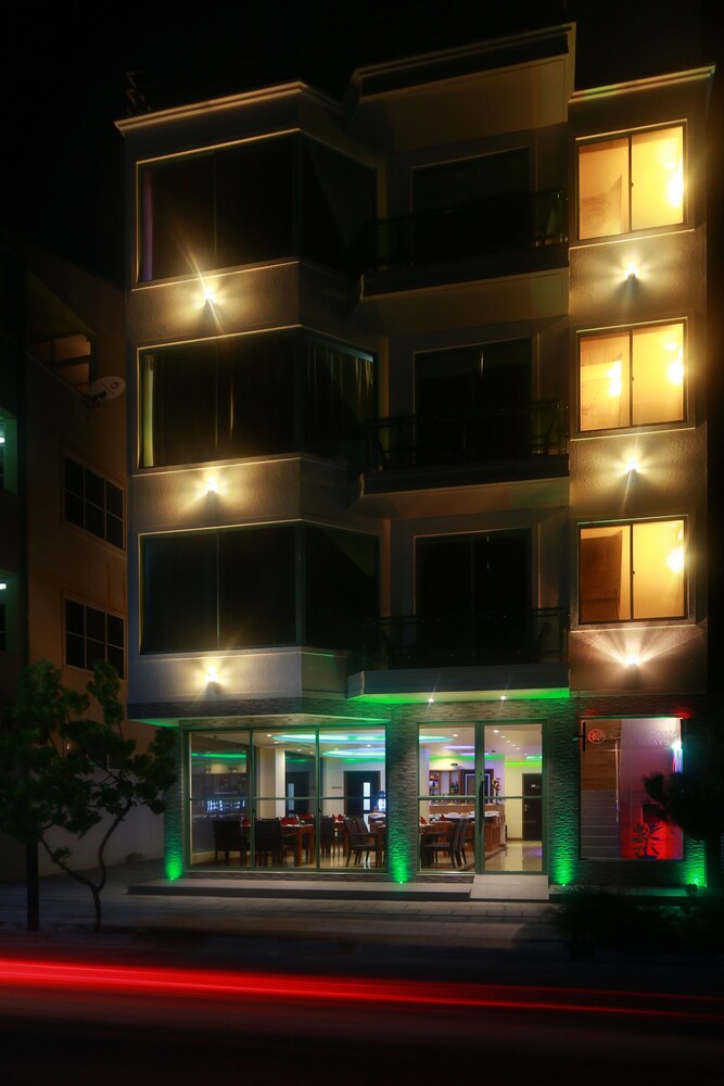 Hotel Front - Evening/Night