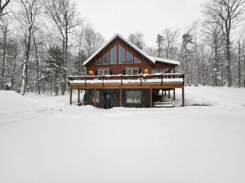 Blissful Bear - carbon neutral hotel in Old Forge