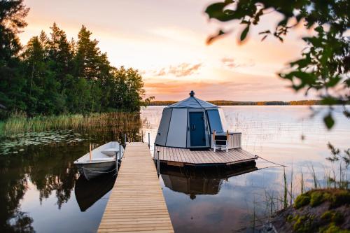 AuroraHut Aurantola in Kouvola, Finland